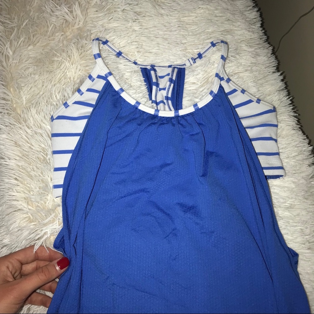 Lululemon built in bra top